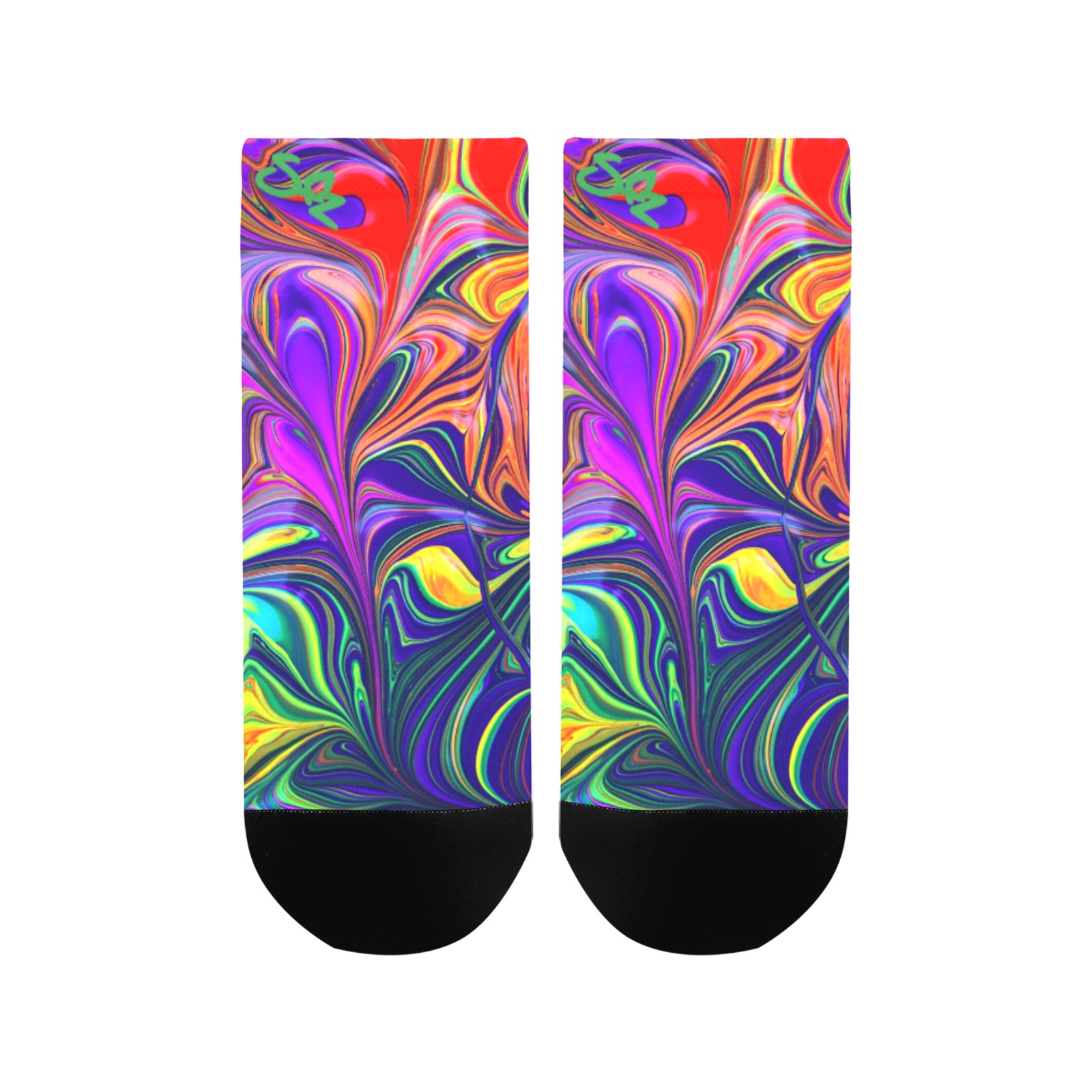 Women's Abstract Ankles